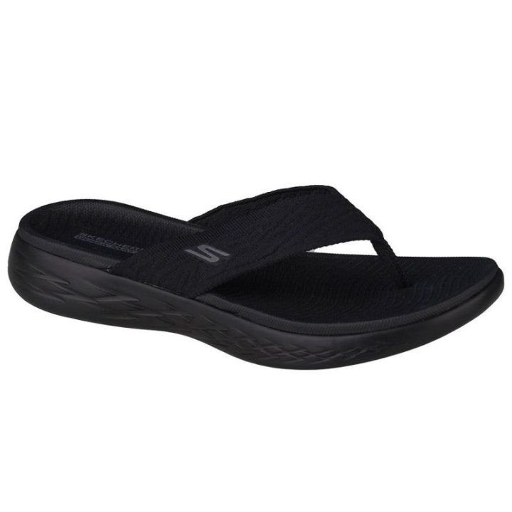 Vyriškos įspiriamos šlepetės Skechers On The Go 600 Sunny, juodos