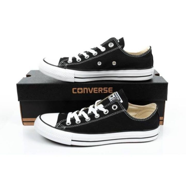 Converse All Star OX juodi laisvalaikio bateliai