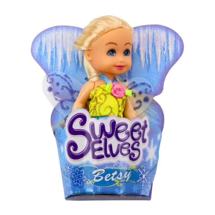 Mini fėja lėlė vaikams 11,5 cm Sweet Elves