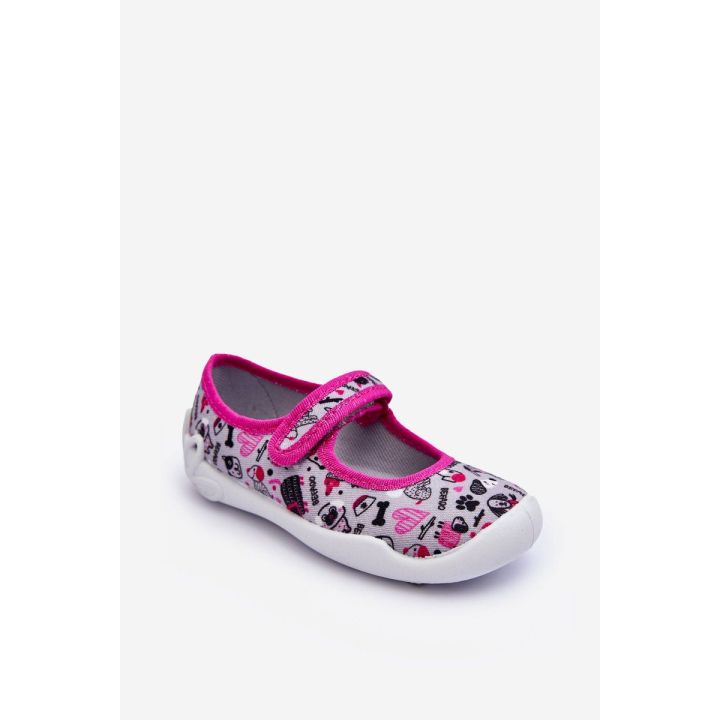 Vaikiškos balerinos Befado 114X521 Grey-Pink BSB27320