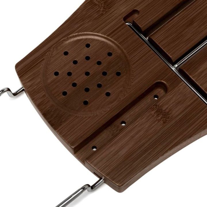 Vonios padėklas riešuto spalvos CADDY AQUALA
