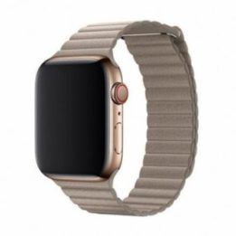 Devia Elegant Leather Loop 44 mm laikrodžio dirželis Apple Watch