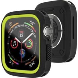 Devia Dazzle Series dėklas „Apple Watch“ 40 mm, juodai geltonas