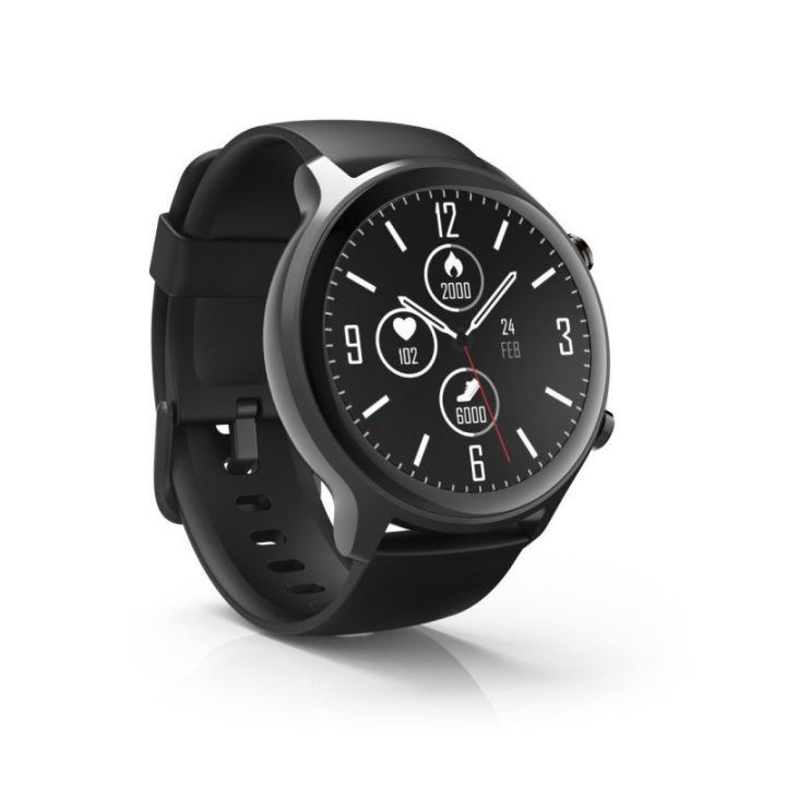 Išmanusis laikrodis Hama Fit Watch 6910, juodas / tamsiai pilkas