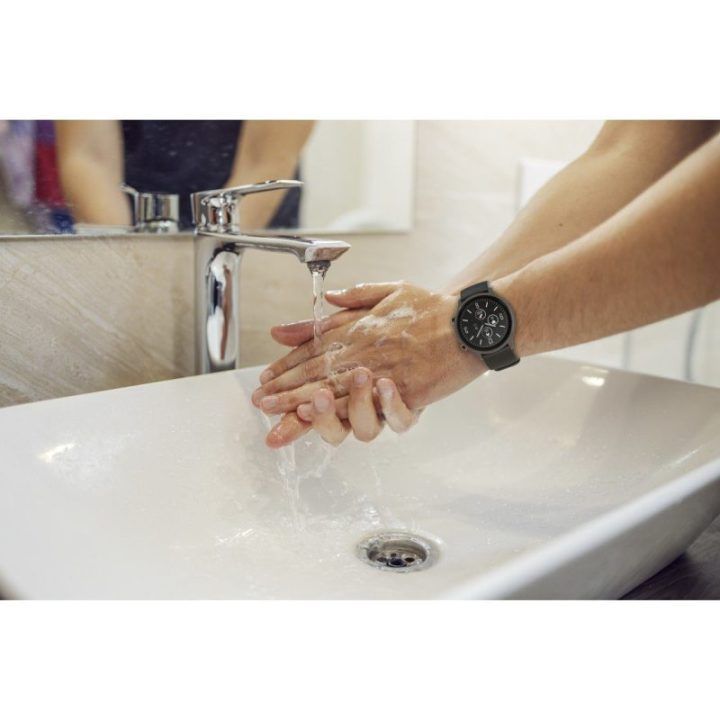 Išmanusis laikrodis Hama Fit Watch 6910, juodas / tamsiai pilkas