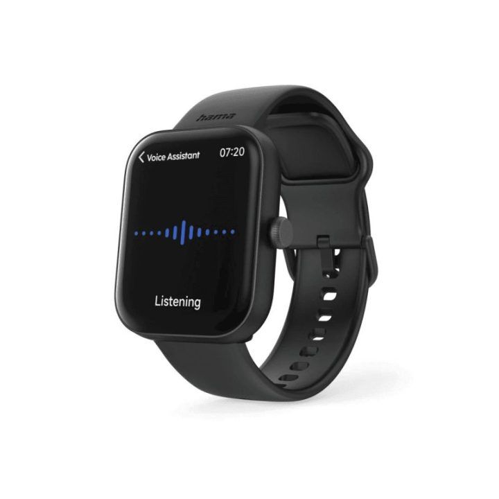 Juodas išmanusis laikrodis Hama Fit Watch 5000