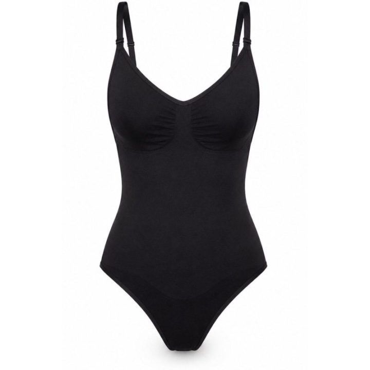 Juodas shapewear bodis Pure Sin