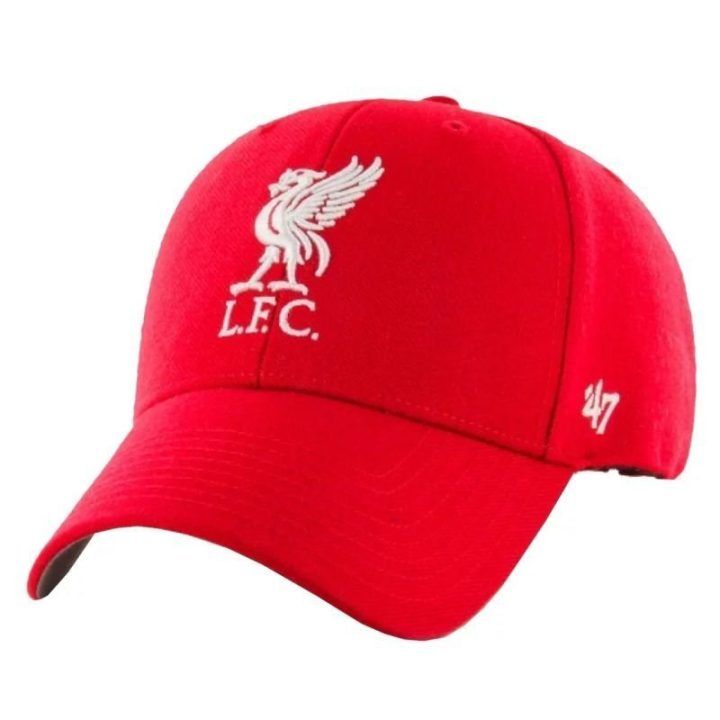Liverpool FC kepurė su snapeliu, raudona