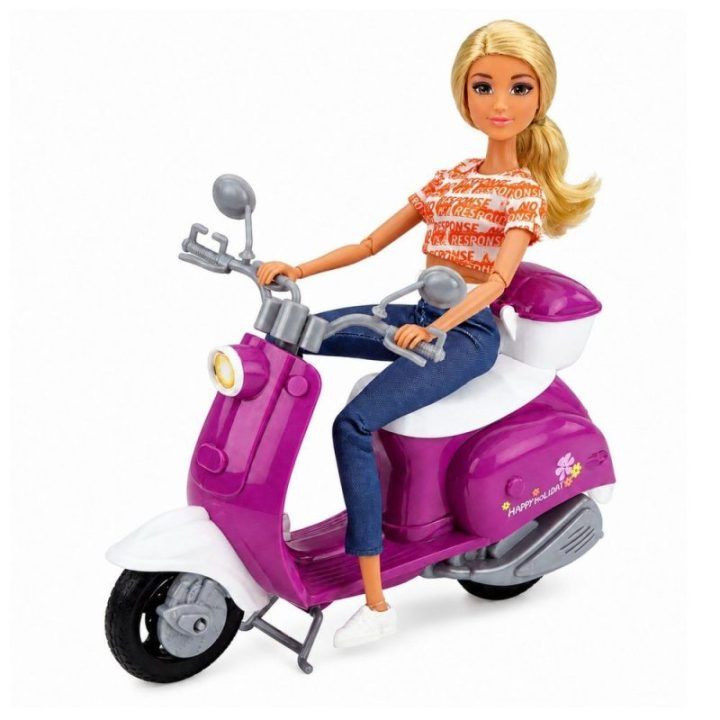 Lėlė Anlily su paspirtuku ir aksesuarais