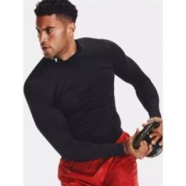 Vyriški termo marškinėliai Under Armour HeatGear, juodi