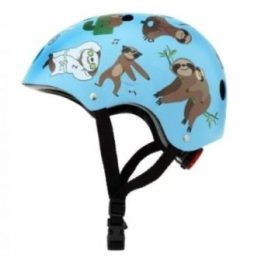 Vaikiškas dviračio šalmas HORNIT Sloth, M 53–58 cm, mėlynas