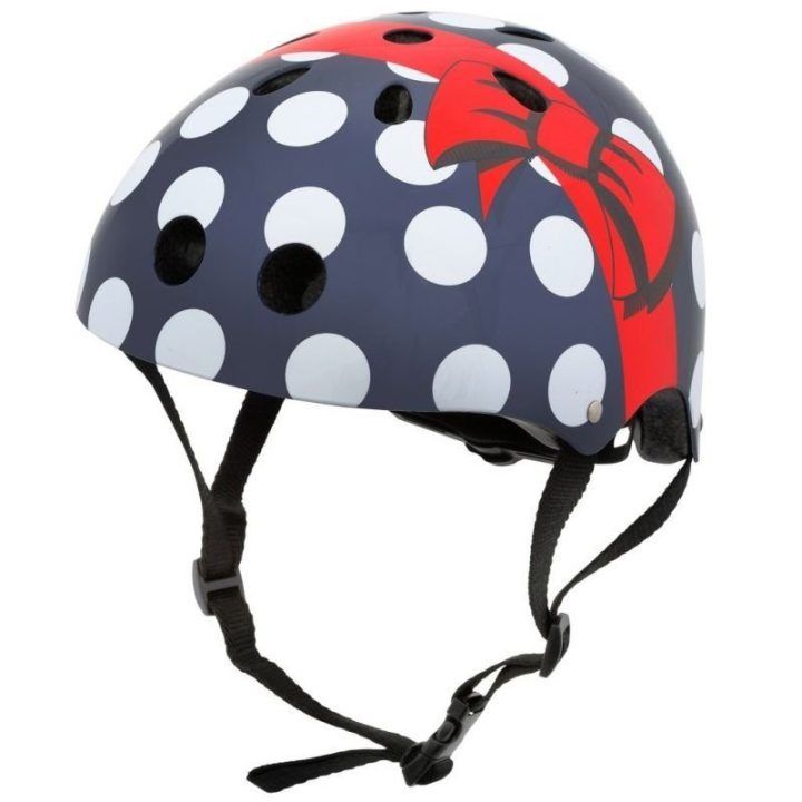 Vaikiškas dviratininko šalmas Polka Dot, 53–58 cm
