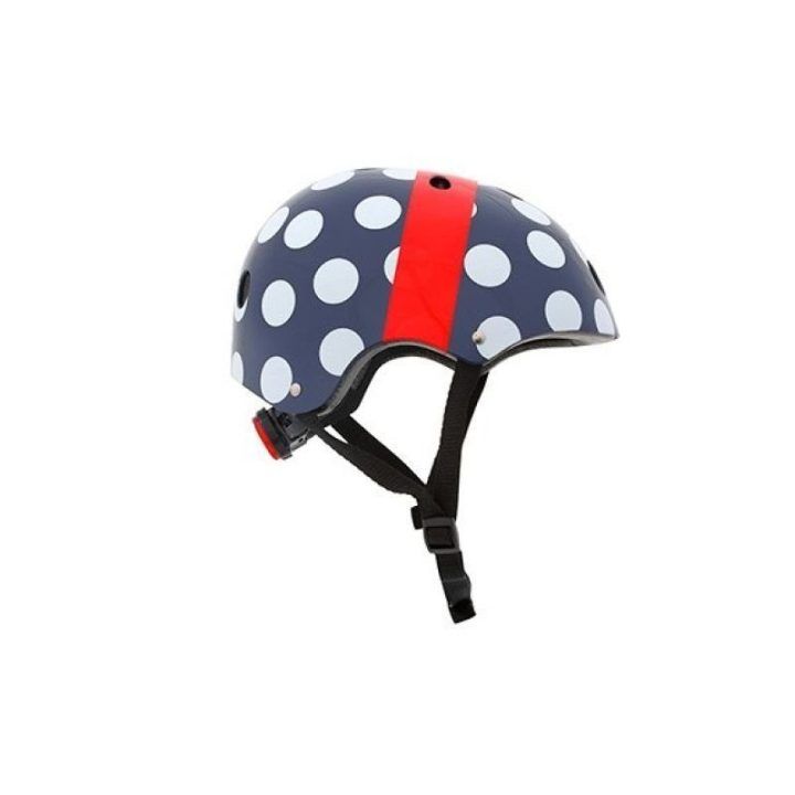 Vaikiškas dviratininko šalmas Polka Dot, 53–58 cm