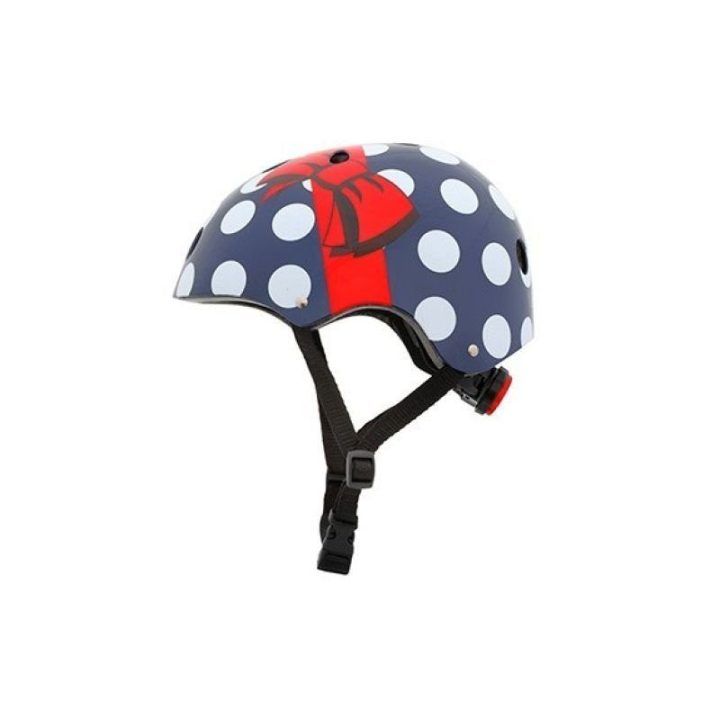 Vaikiškas dviratininko šalmas Polka Dot, 53–58 cm