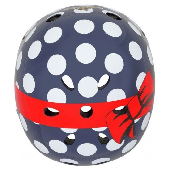 Vaikiškas dviratininko šalmas Polka Dot, 53–58 cm