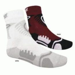 Sportinės kojinės Tempish Skate Air Soft, baltos ir juodos