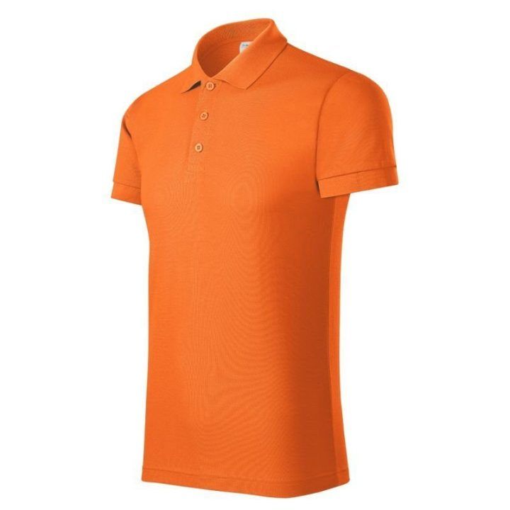 Vyriški polo marškinėliai Joy, oranžiniai