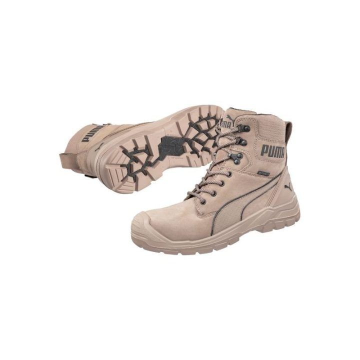 Apsauginiai batai Puma Stone High, smėlio spalvos