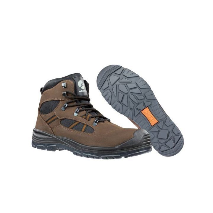 Darbiniai batai Albatros Timber Mid M, rudi