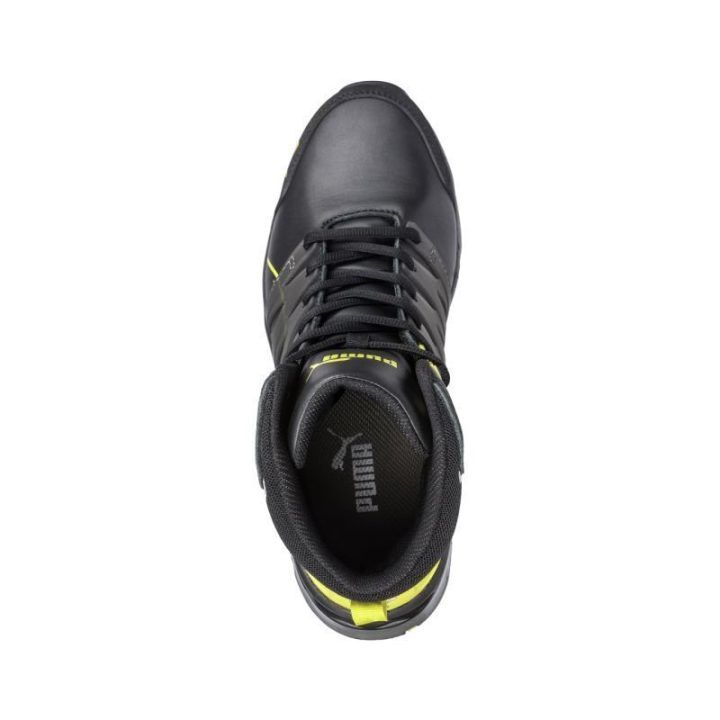 Apsauginiai batai Puma Velocity 2.0, juodi ir geltoni