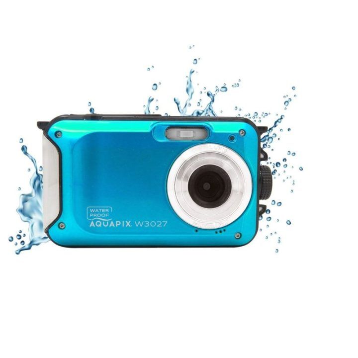 Easypix Aquapix W3027 vandeniui atspari kamera, IceBlue