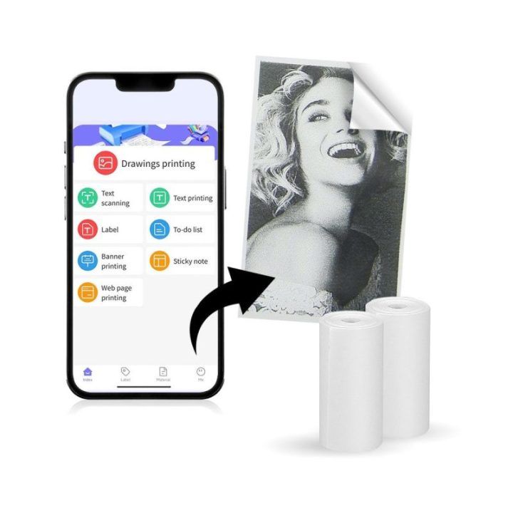 Easypix InstantFUN Pocket Printer P1 mini spausdintuvas