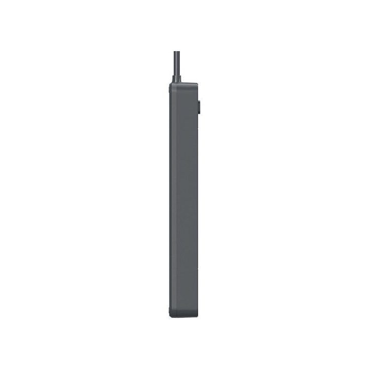 Tracer Power Line+ viršįtampių apsauga 5 m, 4 lizdai, 3 USB A