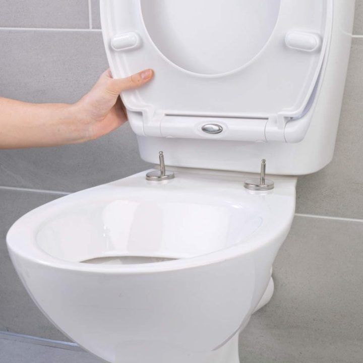 Beldray anti-bakterinė greitai nuimama klozeto dangtis, balta