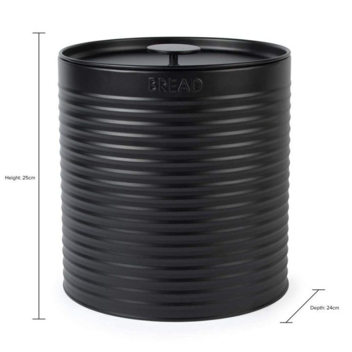 Russell Hobbs RH03269EU7 briaunota duonos dėžė, juoda