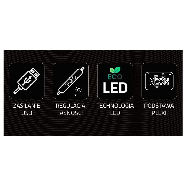 Manta SNL98MT LED neoninis šviestuvas vienaragis