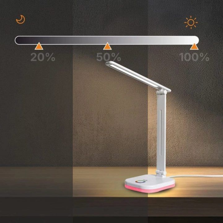 Hawk HWDL001WH LED stalinė lempa, balta