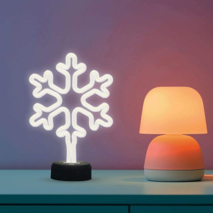 Manta SNL84WH LED šviečianti sniego liekana