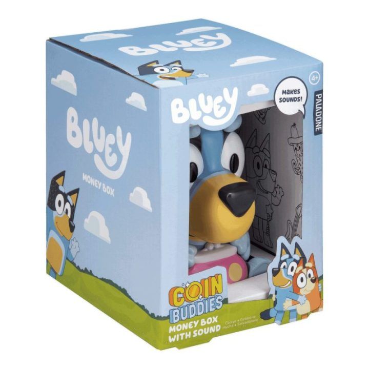 Paladone Bluey personažo formos taupyklė su garsu