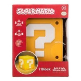 Paladone Super Mario ? Block SquishyGlo įkraunamas silikoninis šviestuvas