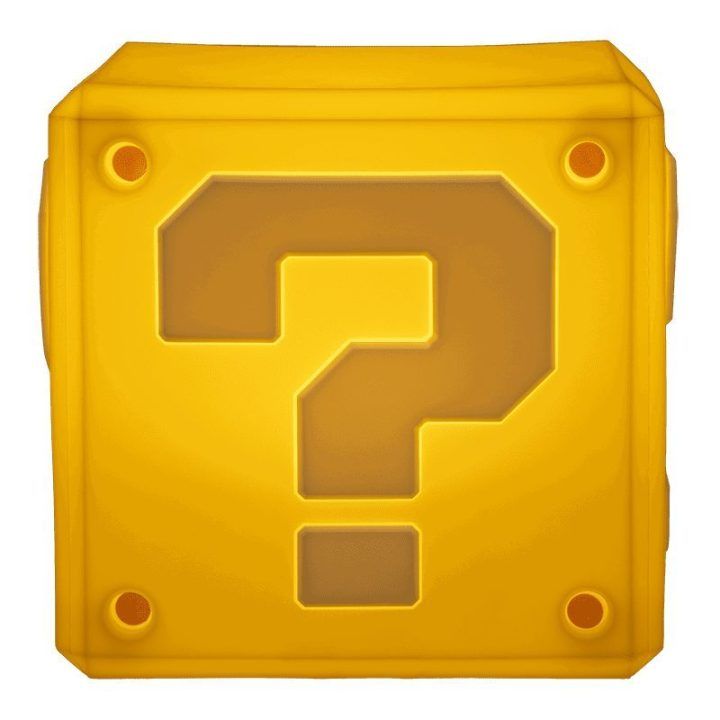 Paladone Super Mario ? Block SquishyGlo įkraunamas silikoninis šviestuvas