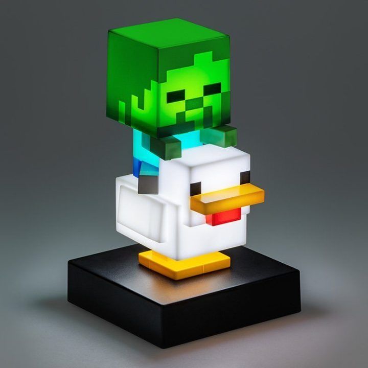 Paladone Minecraft Chicken Jockey Icon Light