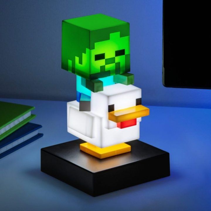 Paladone Minecraft Chicken Jockey Icon Light