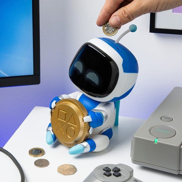 Paladone AstroBot monetų dėžutė su garsu, 18 cm