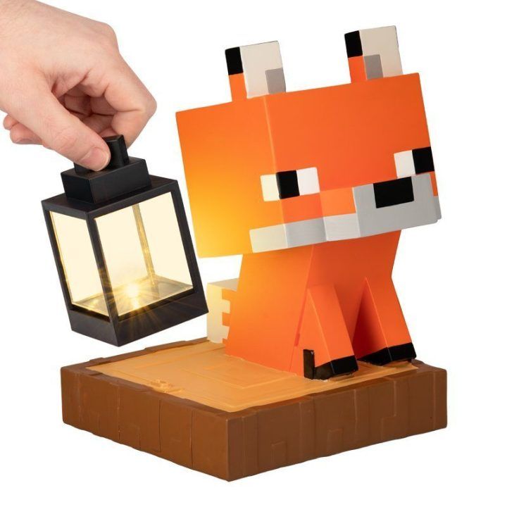 Paladone Minecraft Fox Solar Light saulės šviestuvas
