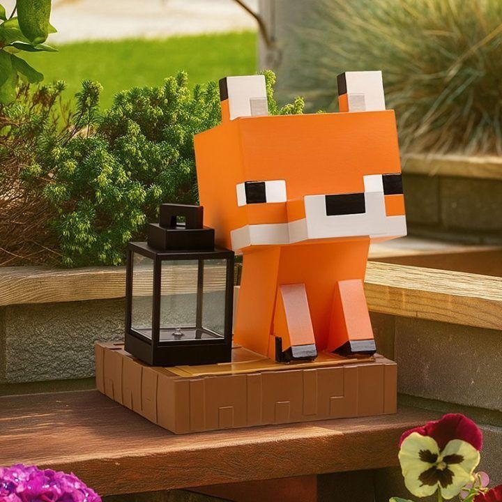 Paladone Minecraft Fox Solar Light saulės šviestuvas