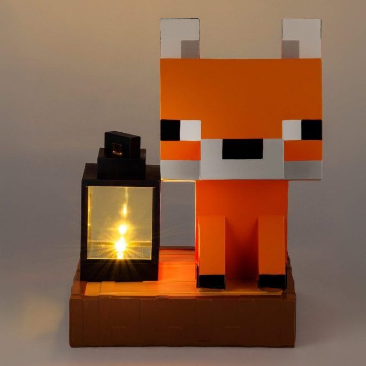 Paladone Minecraft Fox Solar Light saulės šviestuvas