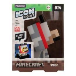 Paladone Minecraft Wolf Icon Light lemputė