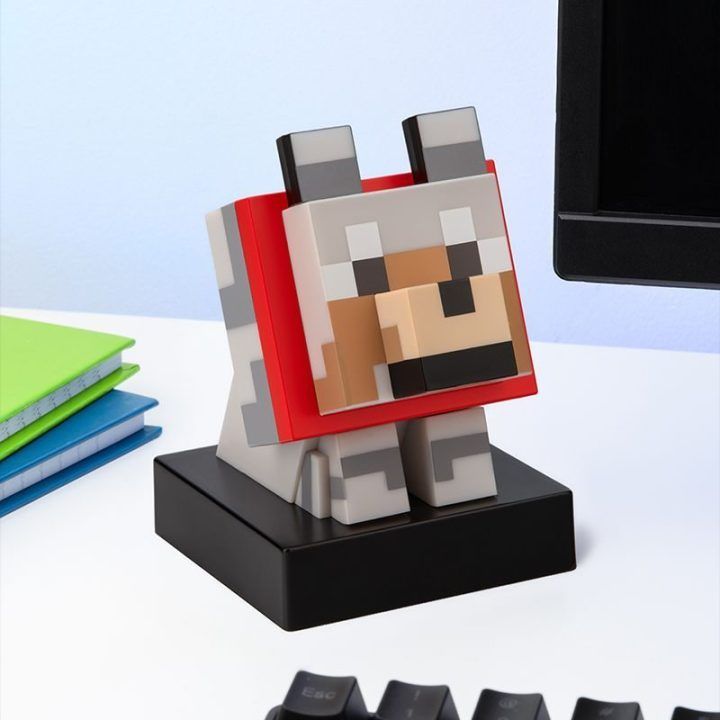 Paladone Minecraft Wolf Icon Light lemputė