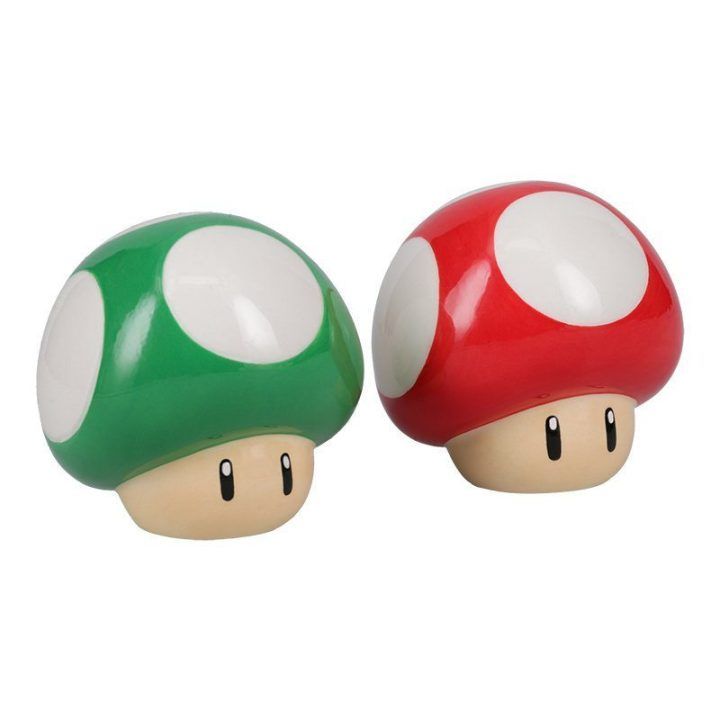 Paladone Super Mario grybų druskos ir pipirų indeliai