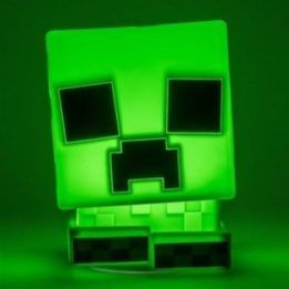 Paladone Minecraft Creeper SquishyGlo silikoninis įkraunamas šviestuvas