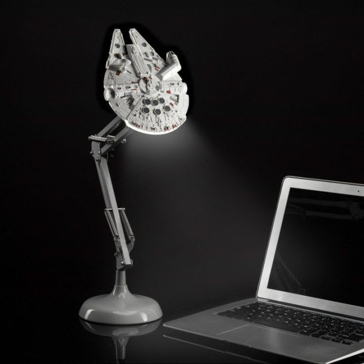 Paladone Star Wars Millennium Falcon reguliuojamas stalo šviestuvas, USB