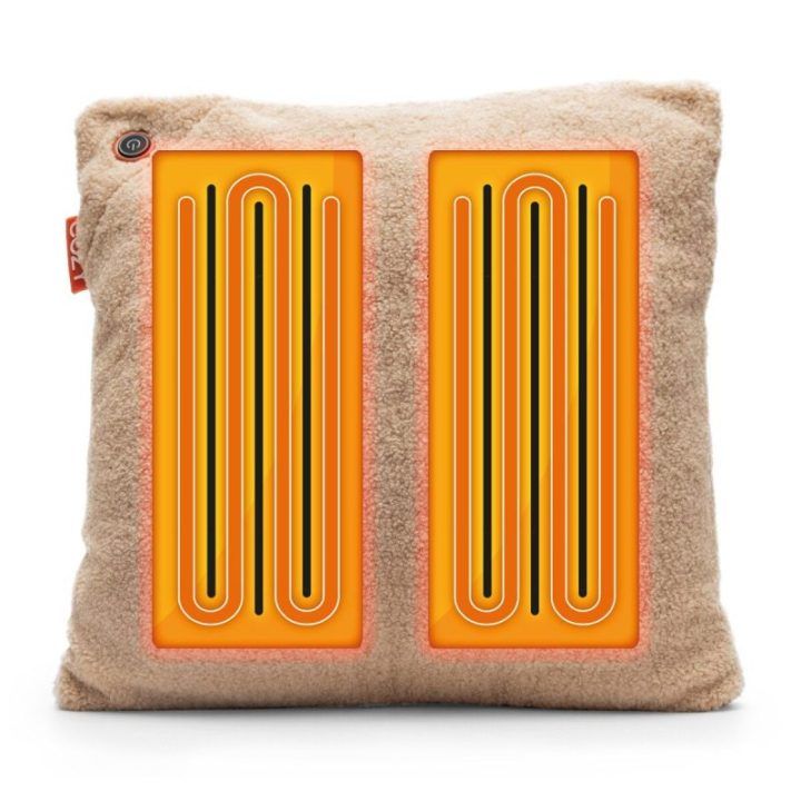 Bodi-Tek COZY Una šildanti komforto pagalvėlė 45 x 45 cm, šviesiai ruda
