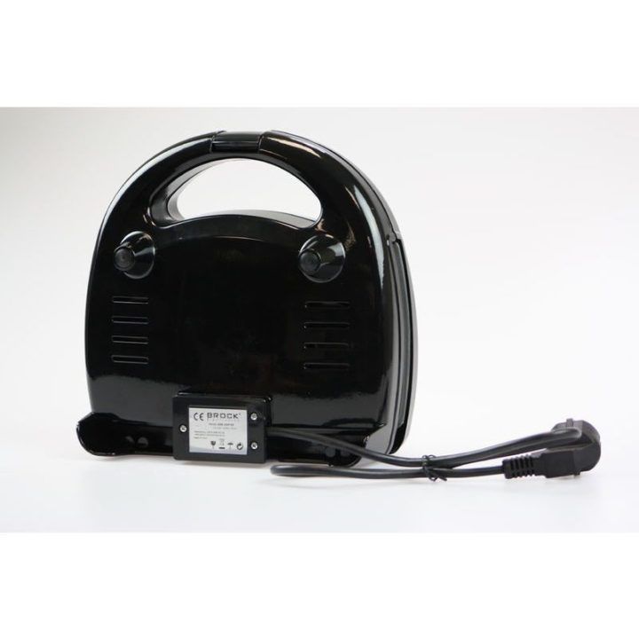 Brock SSM 2004 SS 3in1 sumuštinių, vaflių ir riešutėlių kepimo aparatas, 750 W, juodas / plieninis