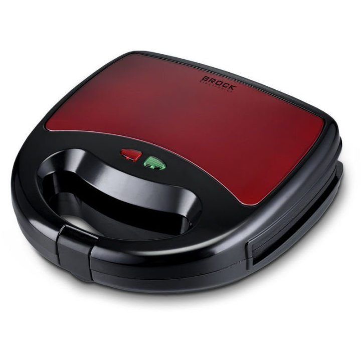 Brock SSM 2001 RD sumuštinių keptuvė 750 W, raudona