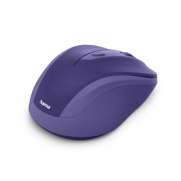 Hama WM-400 belaidė optinė pelė, violetinė